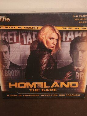 Homeland: The Game is a strategy board game produced by Gale Force Nine